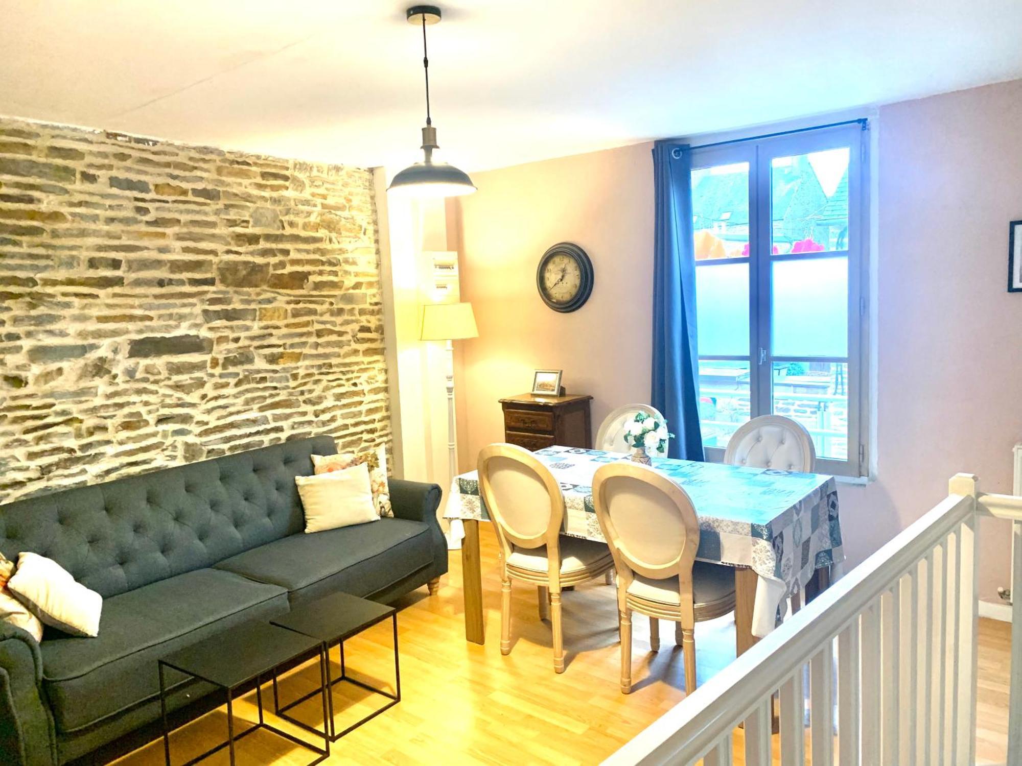 Appartement Familial Le Tanis Pontorson Exterior foto